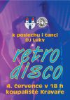 Název akce: RETRODISCO, datum akce: 04.07.2026 - sobota